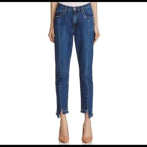 NWT Nobody Denim Issy Jeans Unraveled